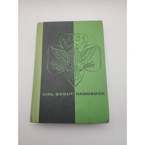 Vintage 1953 Girl Scout Handbook Intermediate Program 1954 Printing Hardcover
